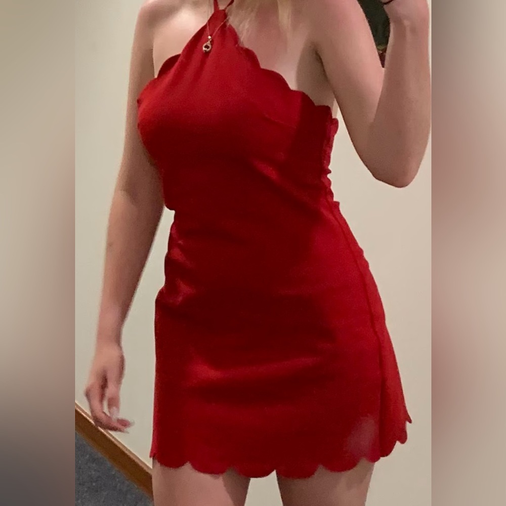Halter neck dress